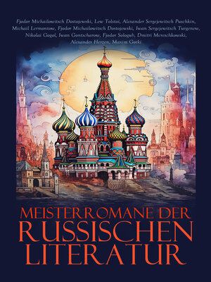 cover image of Meisterromane der russischen Literatur